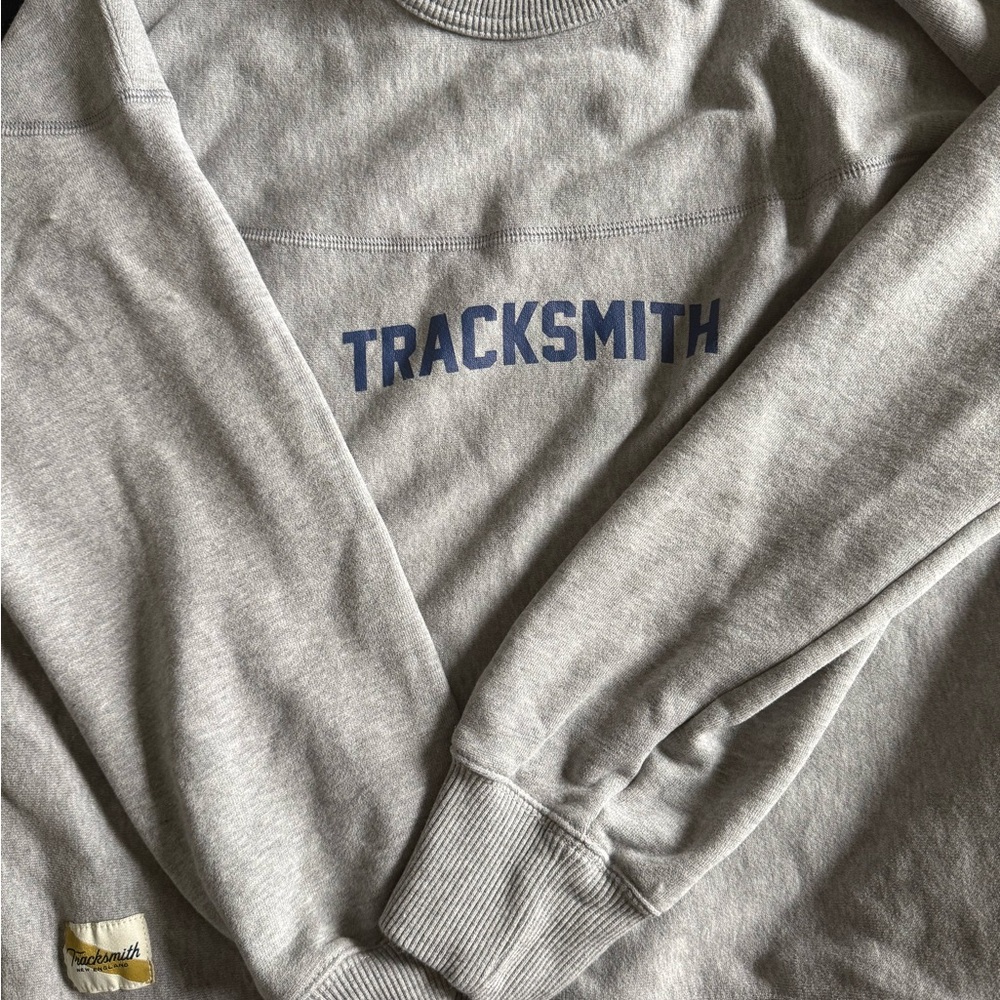 Tracksmith NWOTLight Gray Crewneck Sweatshirt
